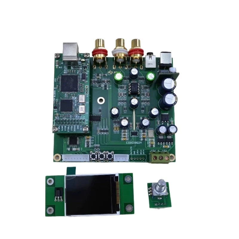 es9038q2m decoder with USB input gold plated RCA