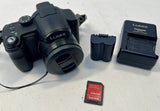 PANASONIC LUMIX DMC-FZ7 With Battery, Charger, SD Card Tested Works