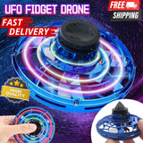LED UFO Flying Spinner Drone Ball ?C Hand-Controlled Hover Toy for Kids & Adults