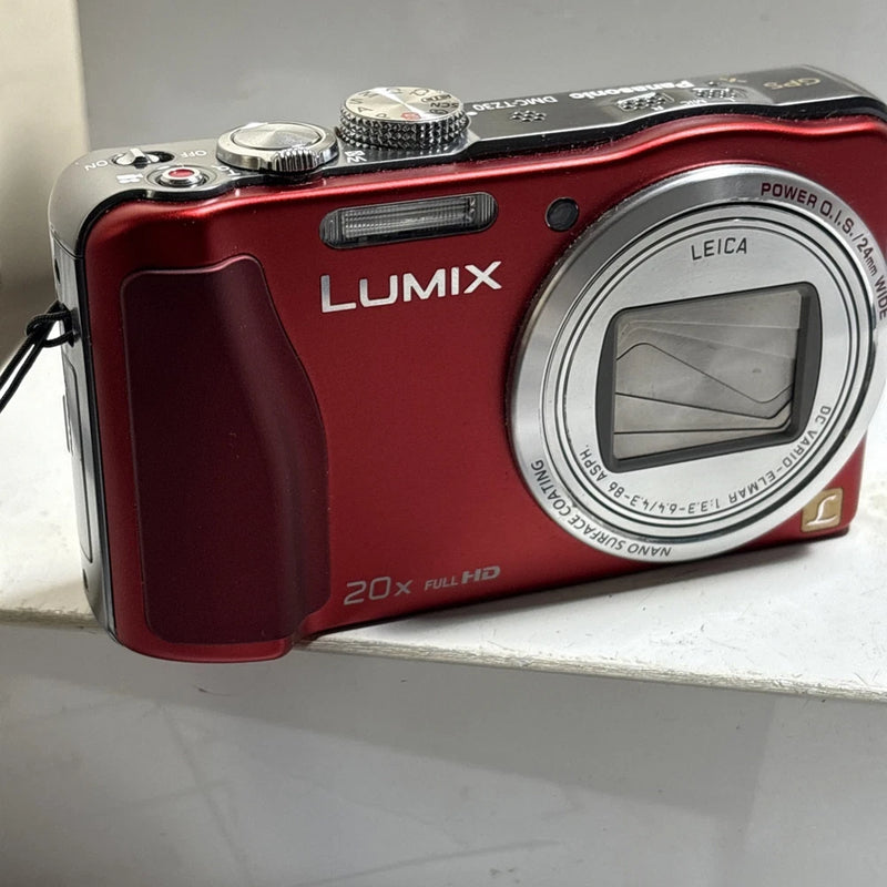 Panasonic Lumix DMC-TZ30 14.1MP Digital Camera  Red  not working parts only