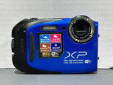 Fujifilm FinePix XP70 16.2 MP 5x Optical Zoom Blue Compact Digital Camera Tested