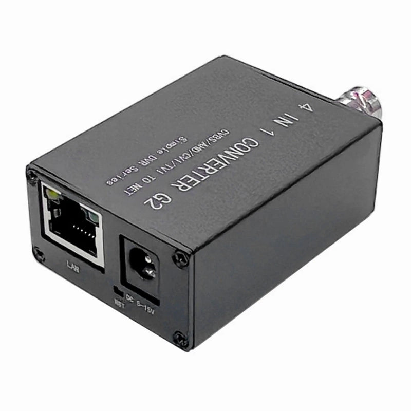 CVBS/1080P AHD/TVI/CVI/ to Net Converter BNC Input RJ45 Output 265 RTSP6525