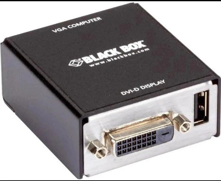 Black Box Network Services KVGA-DVID Vga To Dvi-d Video Converter [usb Powered]