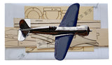 Hughes H-1 Racer 32" Wingspan RC Airplane Short Kit Balsa & Ply + Plans