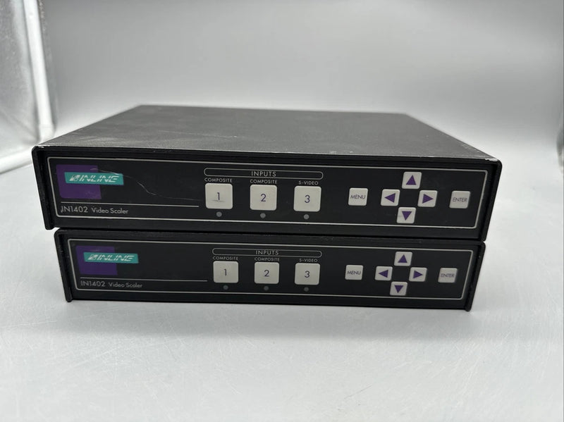 Lot Of 2 Inline IN1402 Video Scaler Rack Mountable Signal Converter- 3 Input