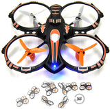 RC Stunt Drone Quadcopter w/360 Flip: Crash Proof, 2.4 GHZ, 4 CH, 3 Bladed