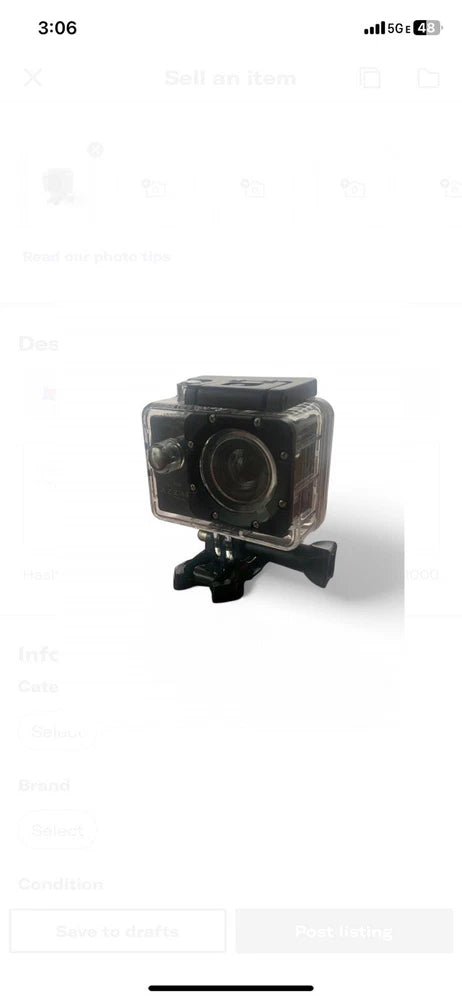 Azzaro Parfums Special Edition 30m Waterproof HD Sports Camera