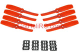 HQ Prop Bullnose 4040 4x4 ORANGE HQProp MultiRotor propeller (TOTAL 8PCS)