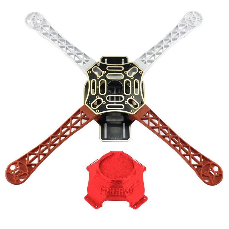 FEICHAO F450 450mm Wheelbase Four-axle Drone Frame Kit with 3D Printed Canopy