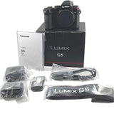 New PANASONIC Lumix S5 Mirrorless Camera Body (DC-S5) Full-Frame Leica L Mount