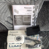 Panasonic Lumix DMC-S1-W Digital Camera 12MP 4x Optical Zoom Face Recognition Fr