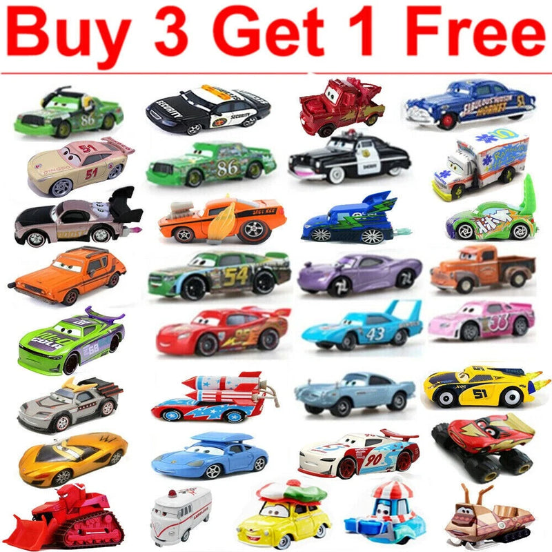 Disney Pixar Cars Lot Lightning McQueen 1:55 Diecast Car Toys Kids Factory Price