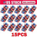 15Pcs XL6019 30W 5A DC Boost Adjustable Voltage Converter Step Up Modules USA