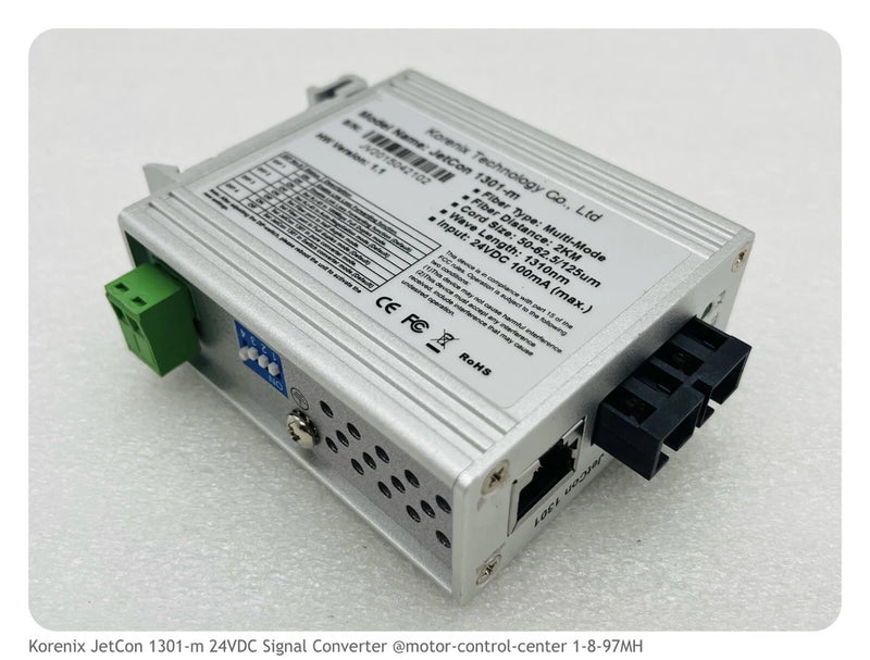 Korenix JetCon 1301-m Signal Converter 24VDC Input ~ JetCon 1301-m