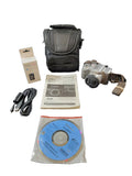 Pansonic LUMIX DMC-FZ5 5MP Digital Camera with 12x Optical Zoom (Silver), Bundle