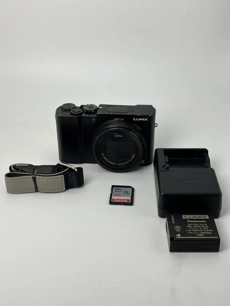Panasonic LUMIX DMC-TX1 Black 20MP Compact Camera Japan