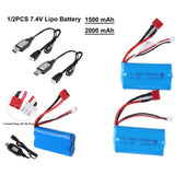 7.4V Lipo Battery Deans T Plug USB Battery Charger for RC Car Truck Buggy Boat