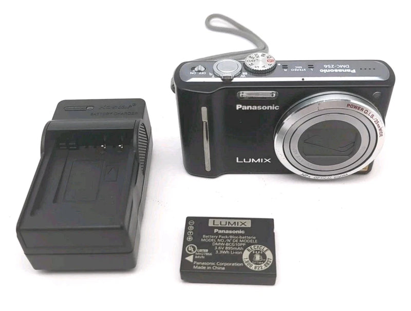 Panasonic Lumix DMC-ZS6 Camera 12MP Leica Lens Works Great *LENS SCRATCH* CA12