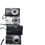 Poor, mega pixel cameras, Lumix, Kodak Nikon Olympus, not tested