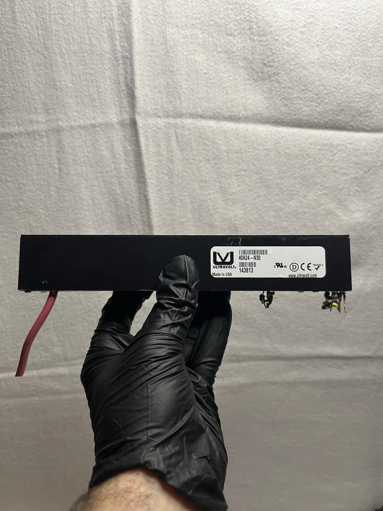 Ultravolt 40A24-N30 High Voltage DC-DC Converter 24V Input -40kV Output 30W Used
