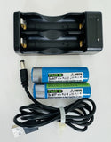 Pair 1500mAh 3.7v Battery Charger Set /USB Charging Cord for RC Cars Trucks Toys