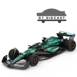 MINI GT ASTON MARTIN AMR24 2024 F1  BAHRAIN GP 1/64 #18 LANCE STROLL MGT01001