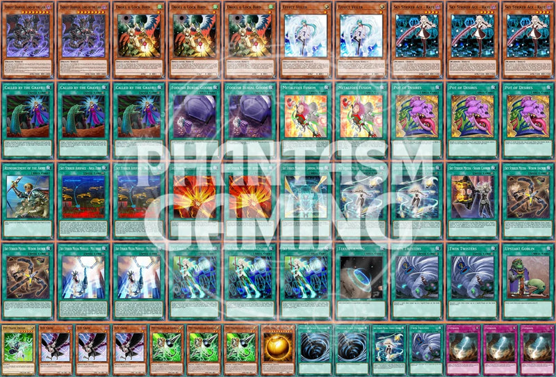 Sky Striker Deck D.D. Crow Sphere Mode Hornet Drones Yugioh