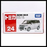 TOMICA 24 SUZUKI SOLIO 1/60 TOMY 2022 MAY NEW MODEL DIECAST CAR  white (B)