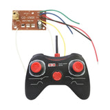 RC Remote Transmitter with Receiver Board for RC Car Model Parts Replacement Battery