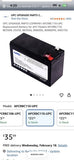 2 Pack APCRBC110-UPC Sealed Lead Acid, 7 Ibs. Battery (Compatible with APC UPS) Battery