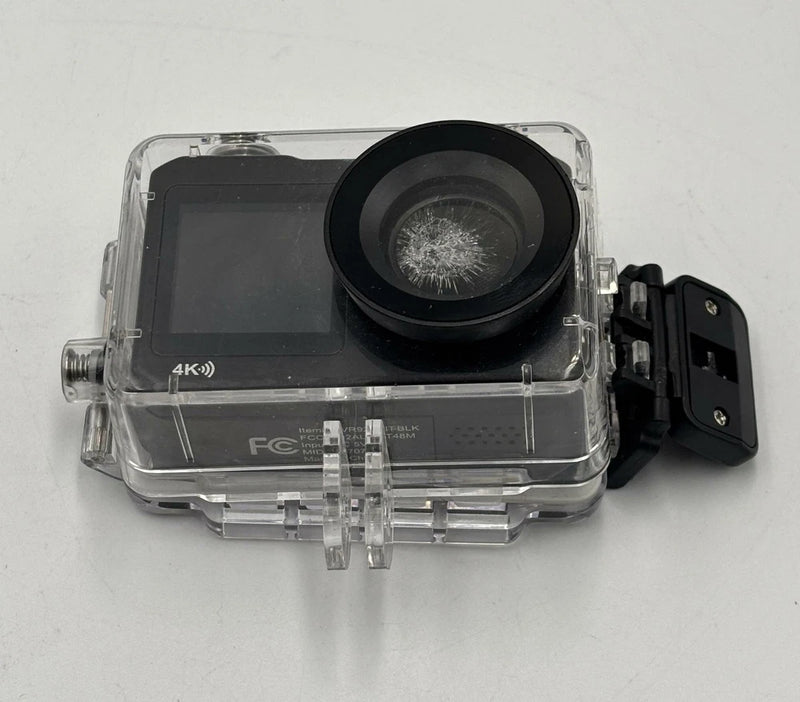 Vivitar DVR923 4K Ultra HD Action Camera Kit Dual Screen(read)