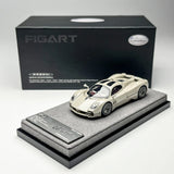 FIGART Model 1/64 Scale Gray Utopia Racing Sports Diecast Resin Model Car