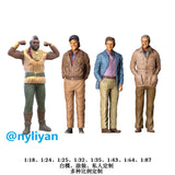 1/18 1/35 1/43 1/64 1/87 Scene Props Figures Miniature Casual Suit Man For Cars