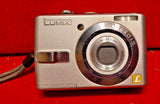 Panasonic LUMIX DMC-LS75  Digital Camera Silver   untested Parts or Repair Only