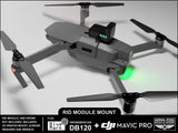 DJI Mavic Pro BlueMark DroneBeacon Db120 Remote ID Mount (Module Not Included)