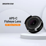 Brightin Star 10mm F5.6 Pro Wide Angle Lens for Sony Canon Nikon Fujifilm M4/3