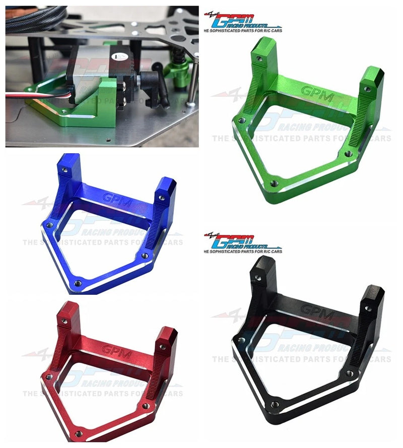 GPM Alloy 7075-T6 Servo Mount Base for LOSI 1/10 HAMMER REY U4 ROCK RACER RC CAR