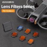 ND Lens Filter for DJI Avata 2 Optical Glass Lenses Adjustable Filter Set ND8 ND Drone