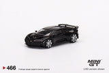 MINI GT 1:64 Bugatti Centodieci Black LHD Diecast model car MGT00466-2B