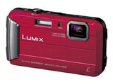 Panasonic Lumix FT25 Waterproof Digital Camera Red DMC-FT25-R From Japan