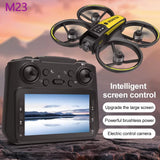 M23 Drone Professional 4K Dual Lens with Screen Control 360 Degree Stunt Flip O