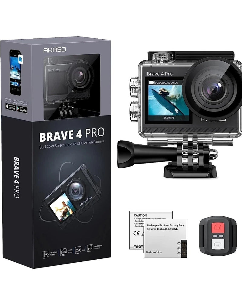 Brave 4 Pro 4K30FPS Action Camera