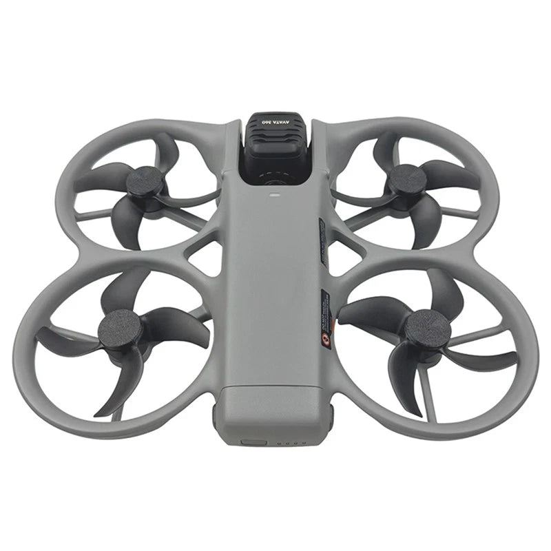 Grey motor protector cover set with four propeller guards for DJI Avata