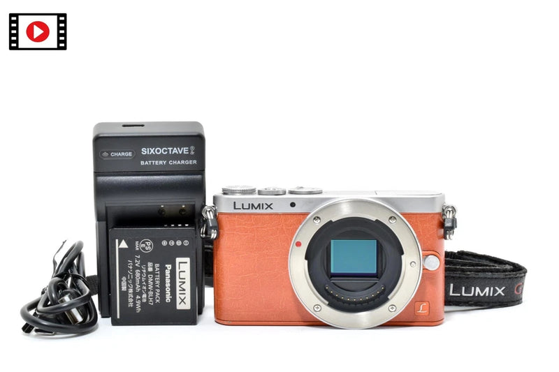 S/C 2318 [Near MINT] Panasonic LUMIX DMC-GM1 Digital Camera Orange from JAPAN