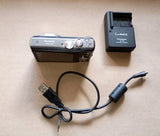 Panasonic Lumix DMC-ZS8 Camera, Battery, Charger, USB Cable Works Perfectly