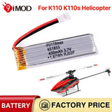 Wltoys Helicopter Battery 3.7V 450mAh for XK K110 K110s V977 V930 Drone