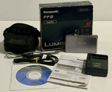 In-Box Panasonic Lumix DMC-FP2 Gray 14.1MP Digital Camera W/ Box *NO BATTERY*