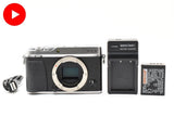 Fujifilm Fuji X-E3 24.3MP Mirrorless Digital Camera Silver From JAPAN *EXC+5*