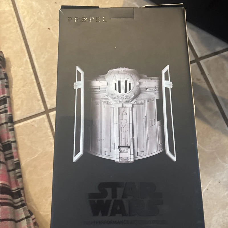 Star Wars collector edition battle drone model box with X-1 style vehicle graphic