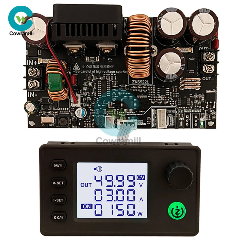 ZK-6522 Adjustable Stabilized Power Supply Buck Module Voltage Regulator 1400W